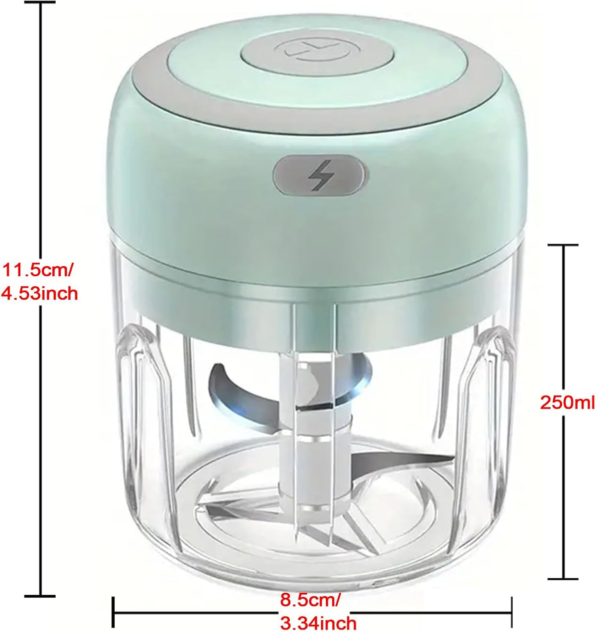 Mini Electric Mixers Kitchen Food Processor Garlic Chopper Vegetable Chili Chopper USB Home Masher Machine Kitchen Gadgets