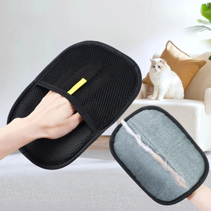 Reusable Pet Hair Removal Mitt for Clothes