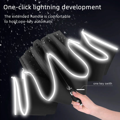 Automatic Folding Windproof Sunshade Umbrella