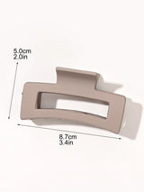 Matte Hair Claw Clips – 7-Piece Set