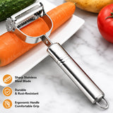 Stainless Steel Vegetable Peeler & Julienne Tool