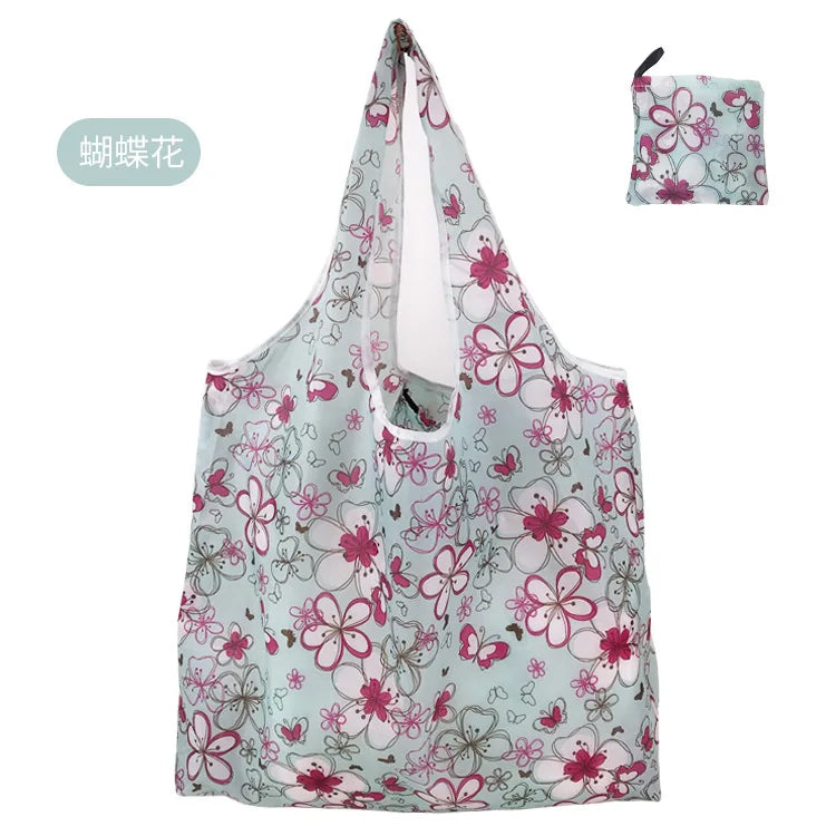 Foldable Reusable Polyester Shopping Bag