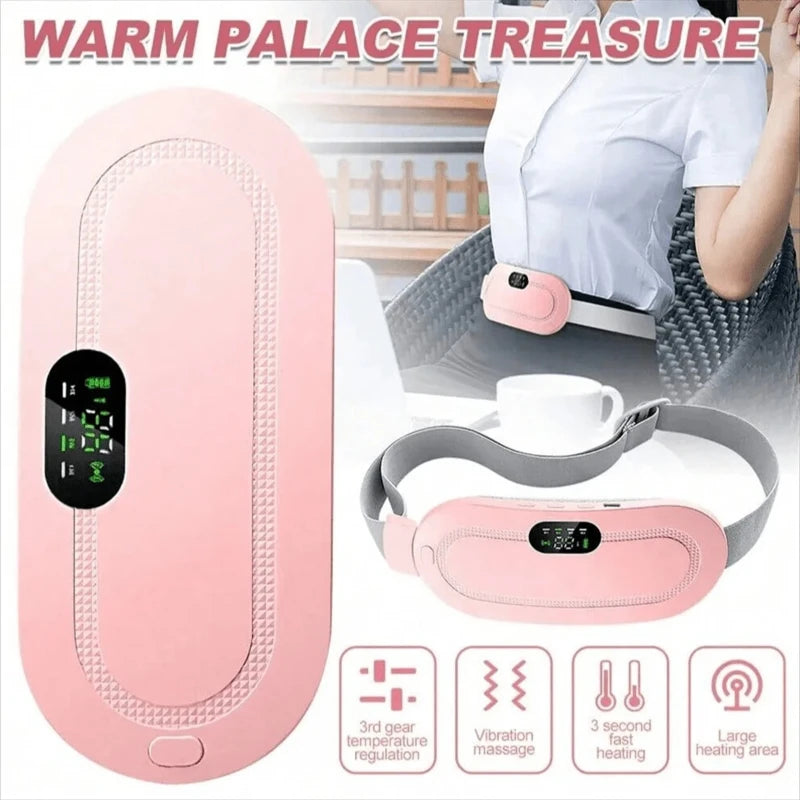 Heated Period Pain Relief Device – Smart Warm Palace Belt