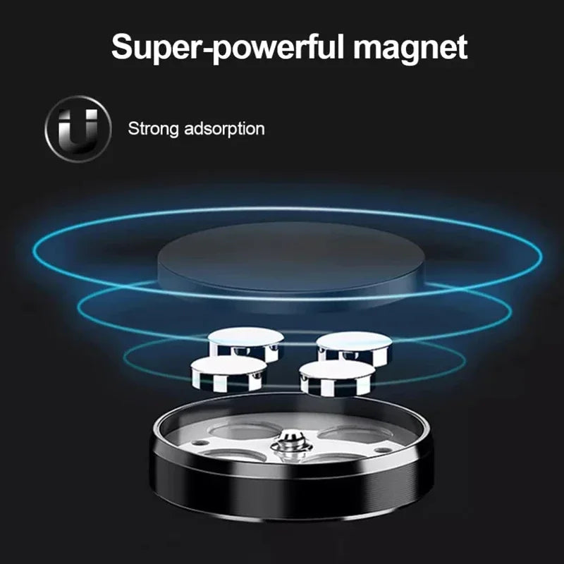 Magnetic Car Phone Holder – Fixed or Rotating Options