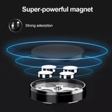 Magnetic Car Phone Holder – Fixed or Rotating Options