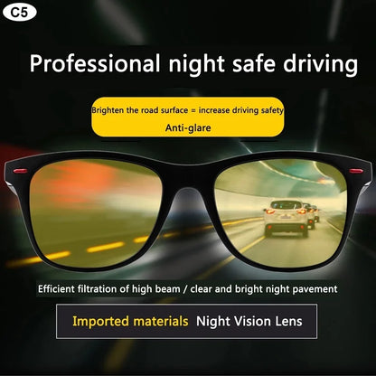 HD Anti-Glare Night Driving Glasses