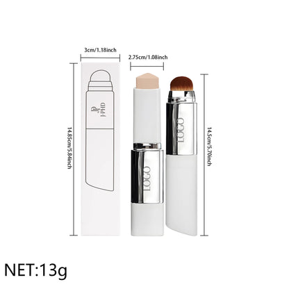 TWO-IN-ONE Brush Head Foundation Stick