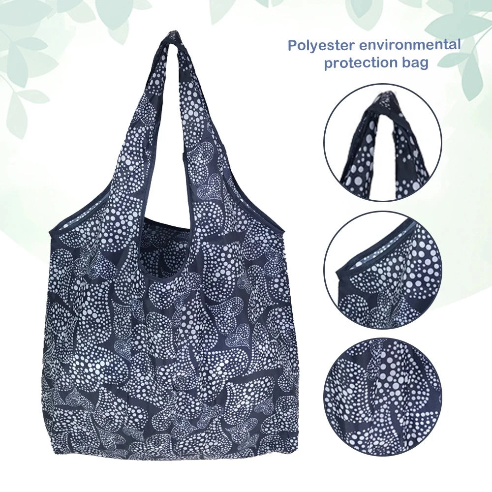 Foldable Reusable Polyester Shopping Bag