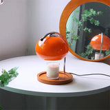 Retro Glass Bedside Table Lamp