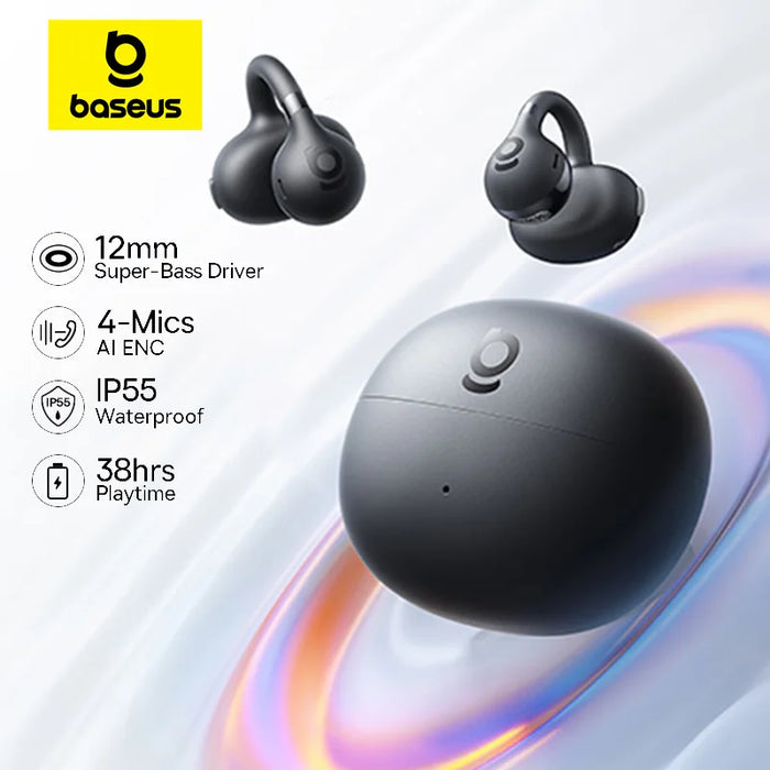 Baseus BC1 Open-Ear Clip-On Wireless Earbuds