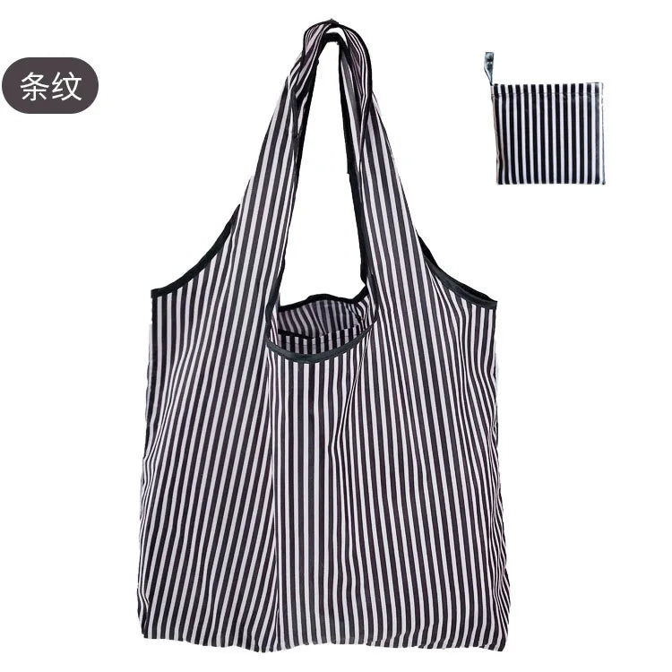 Foldable Reusable Polyester Shopping Bag