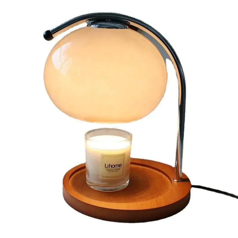 Retro Glass Bedside Table Lamp