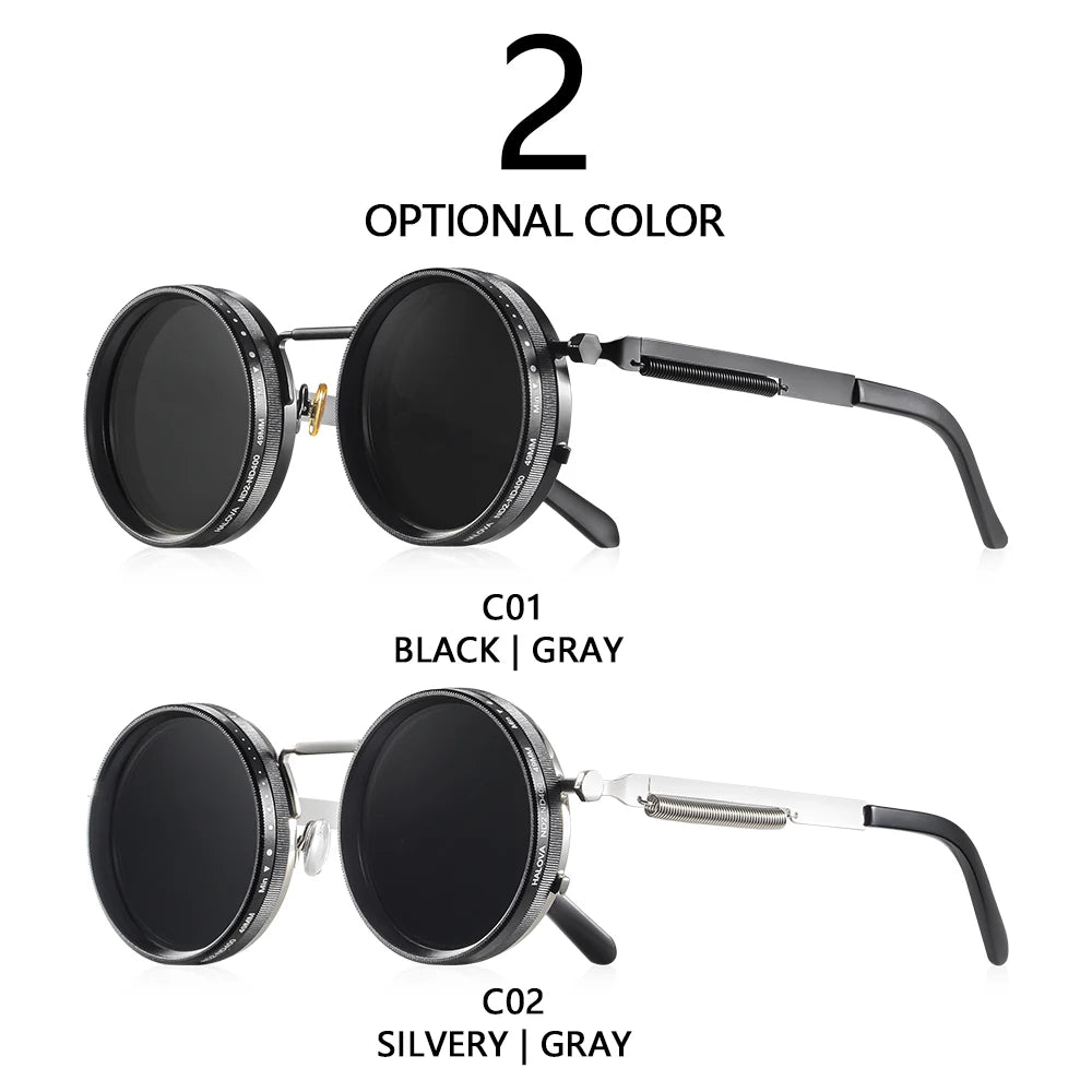 Precision Manual Dimming Polarized Sunglasses