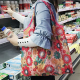Foldable Reusable Polyester Shopping Bag