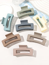 Matte Hair Claw Clips – 7-Piece Set