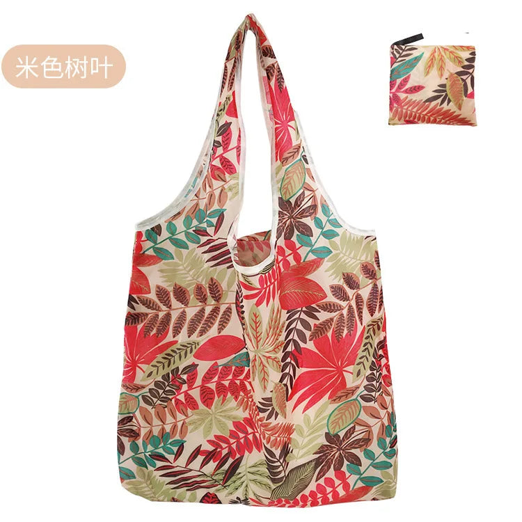 Foldable Reusable Polyester Shopping Bag