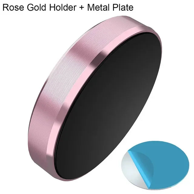 Magnetic Car Phone Holder – Fixed or Rotating Options