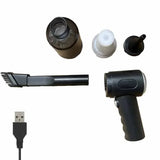 USB-Rechargeable Handheld Vacuum for Car & Home