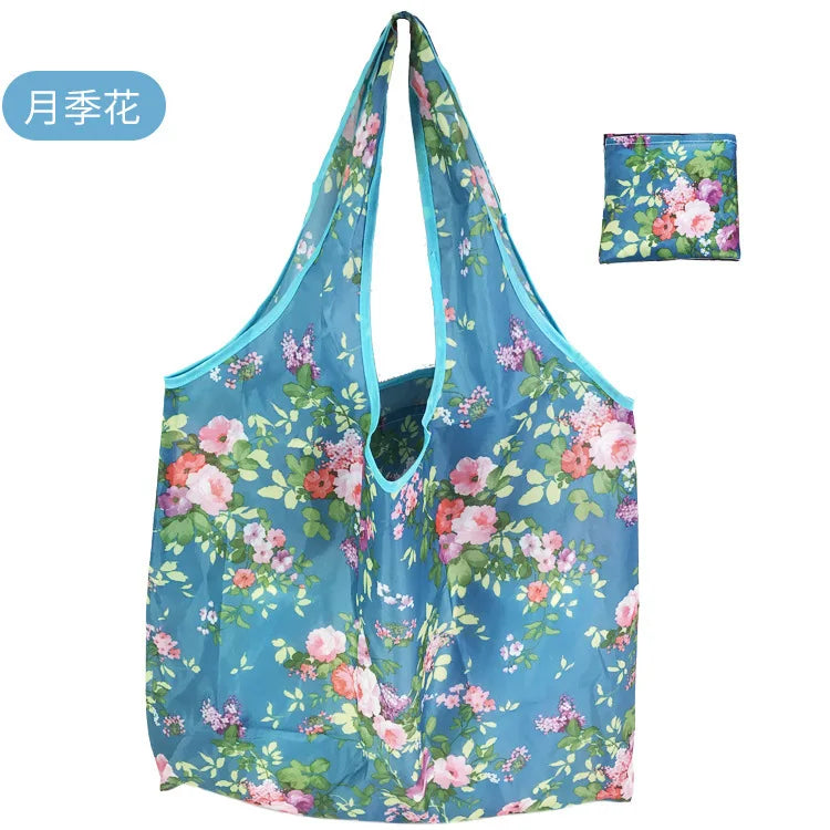Foldable Reusable Polyester Shopping Bag