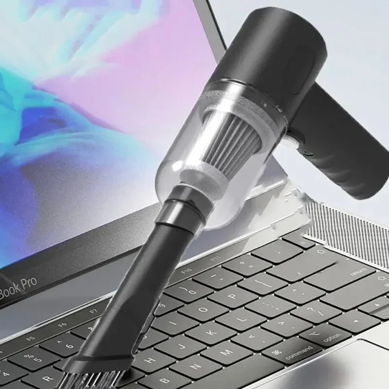 USB-Rechargeable Handheld Vacuum for Car & Home