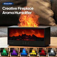 Aero Flame Humidifier – Ultrasonic Aromatherapy Diffuser