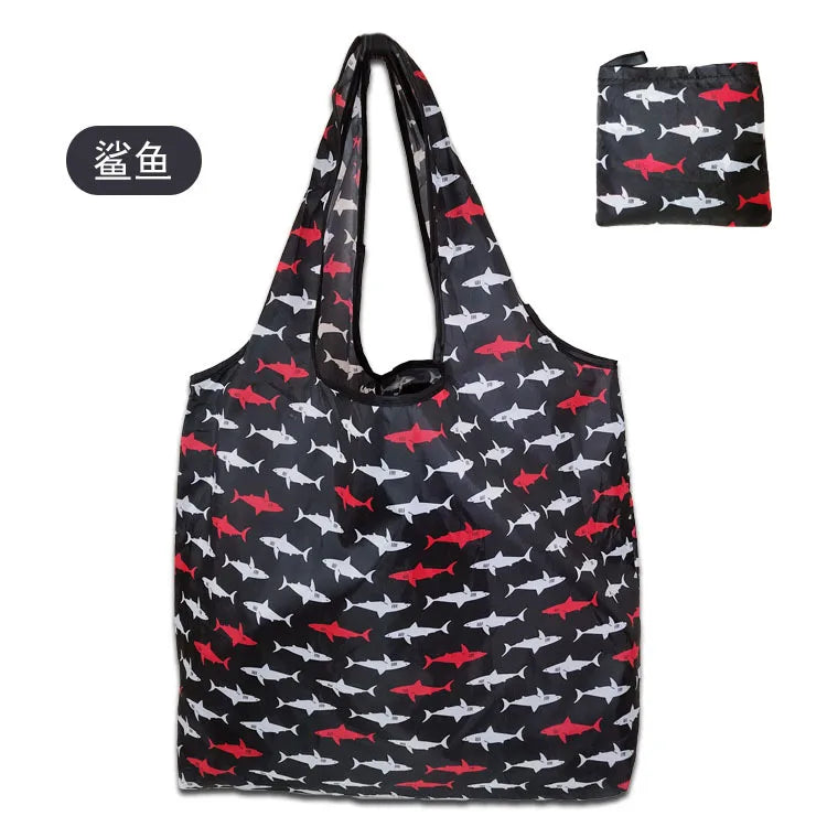 Foldable Reusable Polyester Shopping Bag