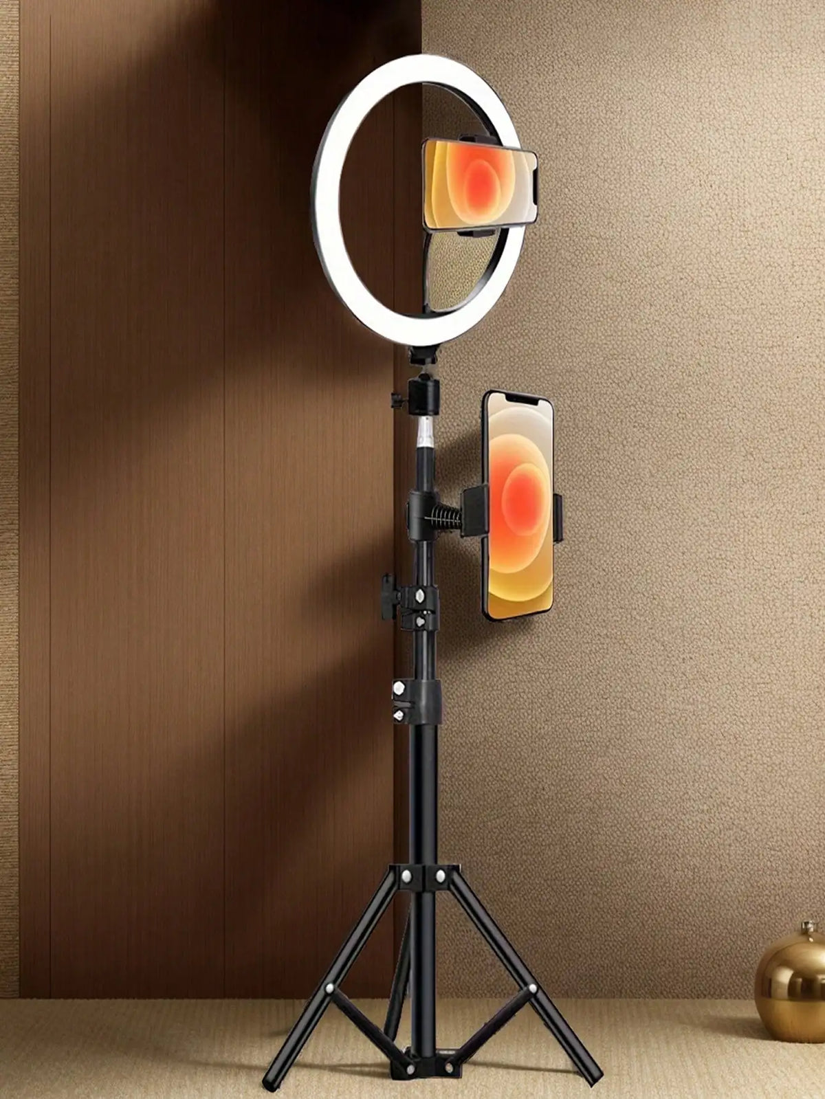 Ring Light with Tripod & Selfie Remote