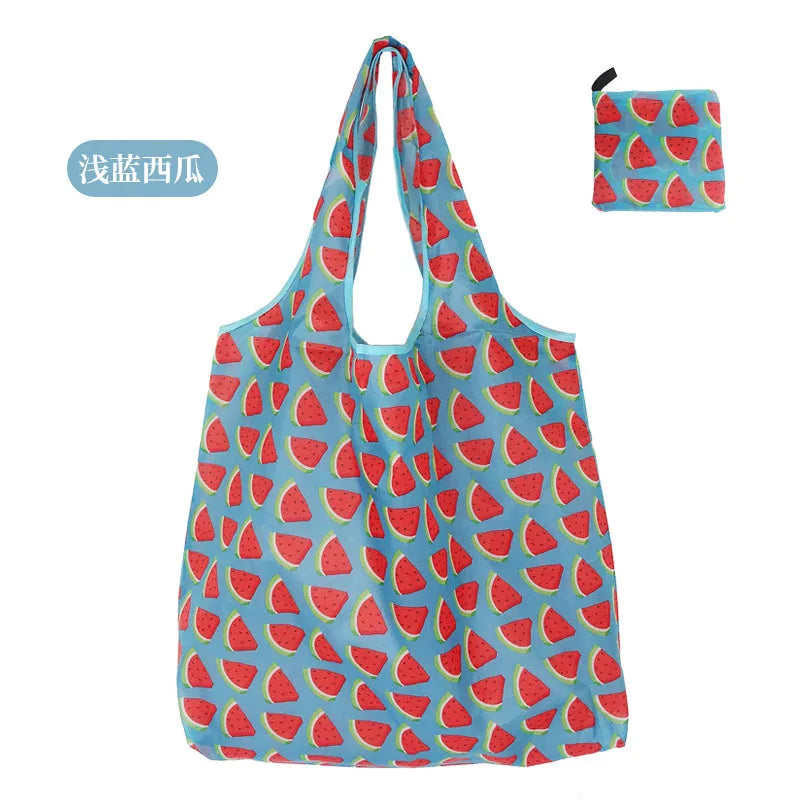 Foldable Reusable Polyester Shopping Bag
