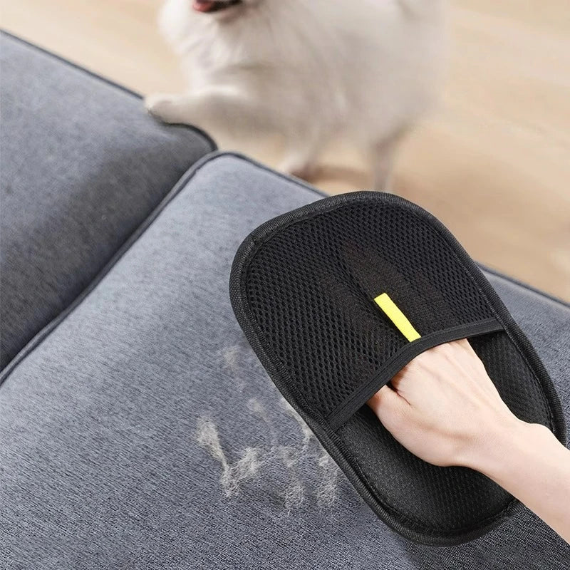 Reusable Pet Hair Removal Mitt for Clothes