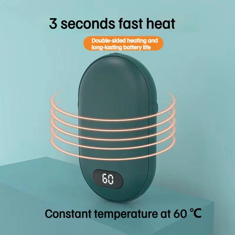 USB-Rechargeable Hand Warmer & Power Bank