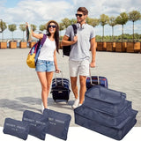 6-Piece Travel Packing Organiser Bag Set