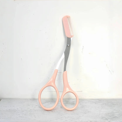 Eyebrow Trimming Scissors with built-in comb - Creating Perfect Eyebrows