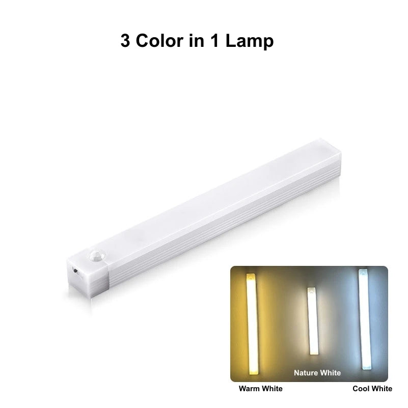 Rechargeable Motion-Sensor LED Bar Light – Magnetic & Cordless
