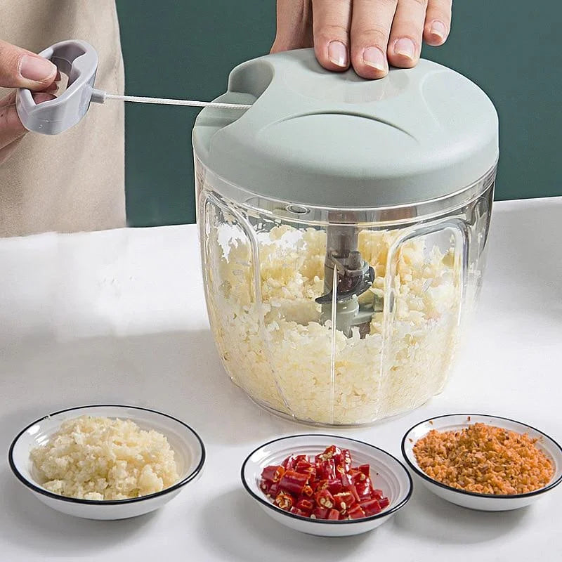 Manual Garlic & Vegetable Chopper