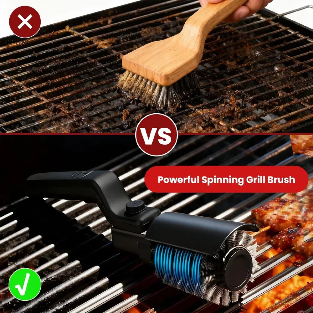 Professional Cordless Power Grill Scrubber
