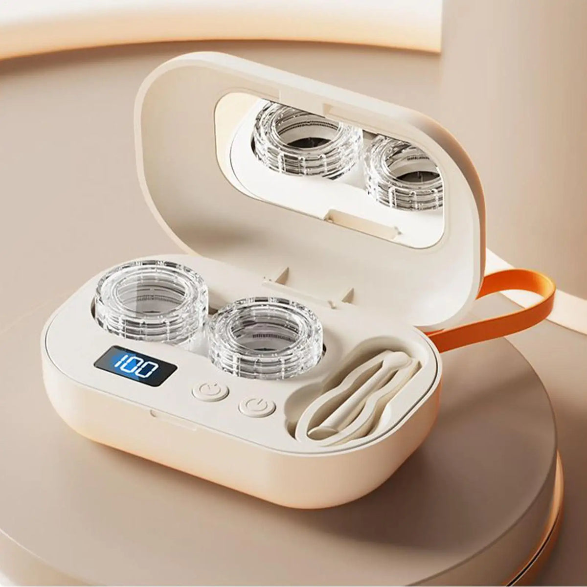 Ultrasonic Contact Lens Cleaner – Deep Clean in Minutes