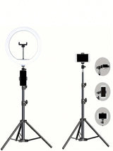 Ring Light with Tripod & Selfie Remote