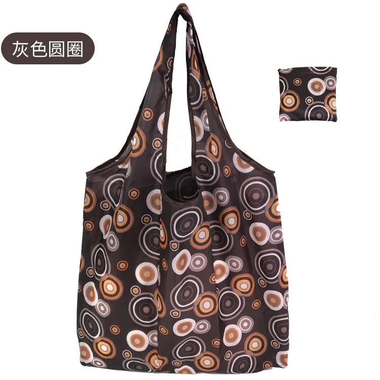 Foldable Reusable Polyester Shopping Bag