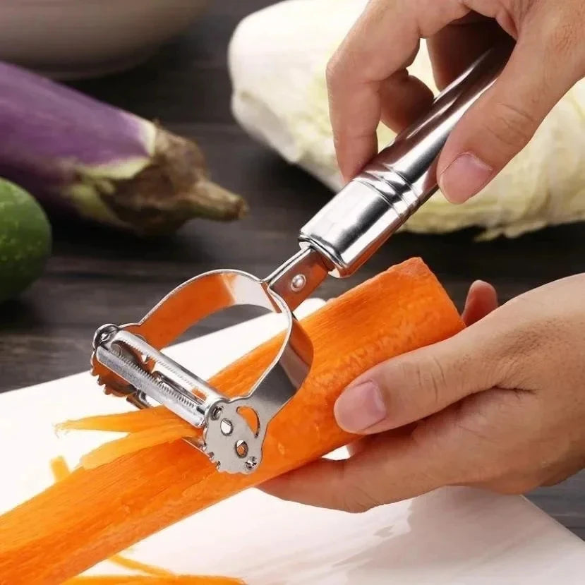 Stainless Steel Vegetable Peeler & Julienne Tool