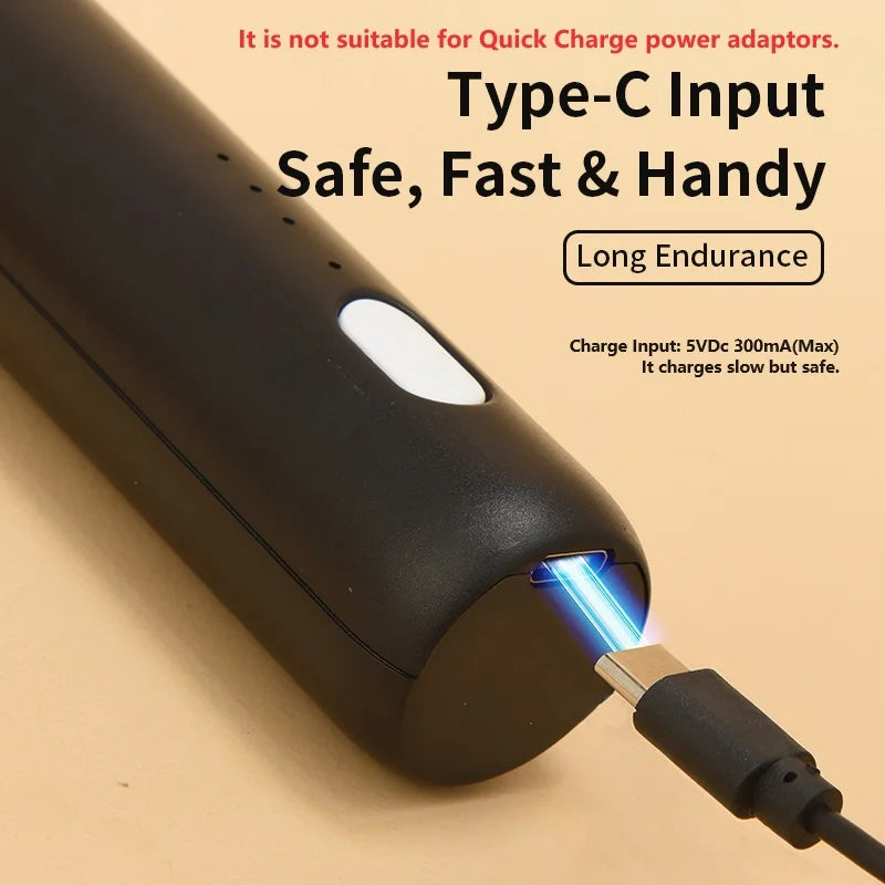Rechargeable Handheld Milk Frother & Egg Beater – 3 Speeds