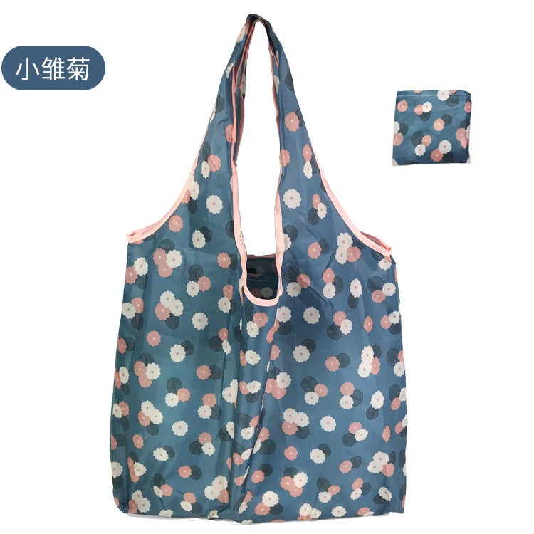 Foldable Reusable Polyester Shopping Bag