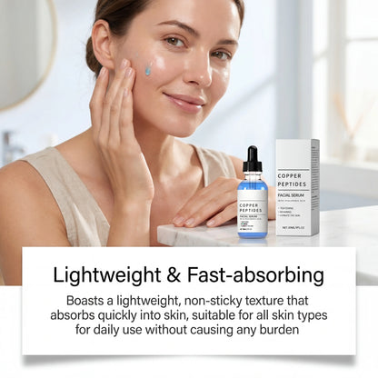 Copper Peptide Face Serum — Hydrating Skin Renewal Essence