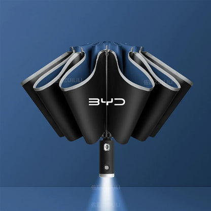Automatic Folding Windproof Sunshade Umbrella
