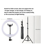 Ring Light with Tripod & Selfie Remote