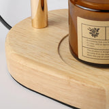 Dimmable Glass Candle Warmer Lamp with Timer