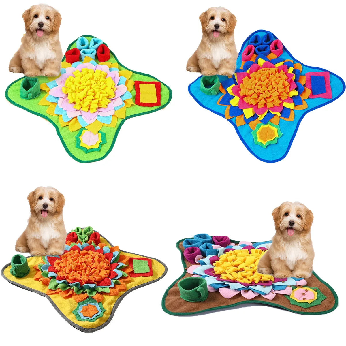 Dog Snuffle Mat – Interactive Foraging Puzzle
