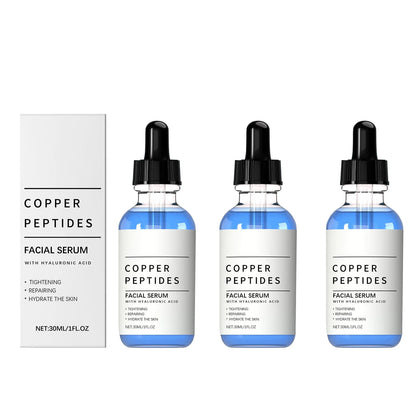 Copper Peptide Face Serum — Hydrating Skin Renewal Essence