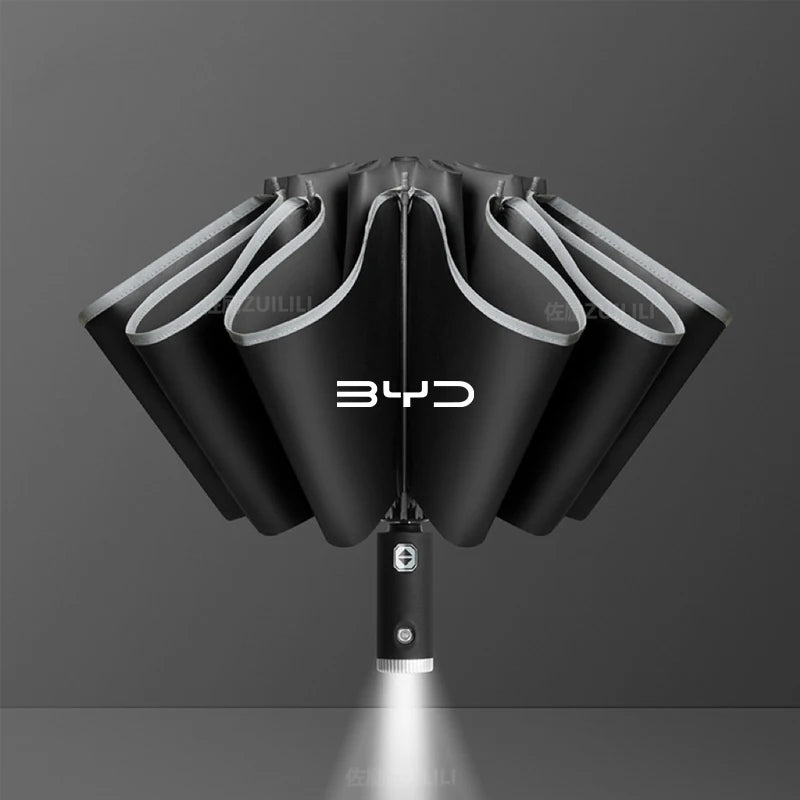 Automatic Folding Windproof Sunshade Umbrella