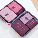 6-Piece Travel Packing Organiser Bag Set