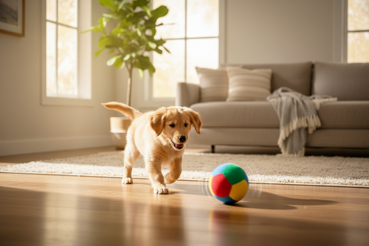 🐾 BounceBuddy Plush Ball